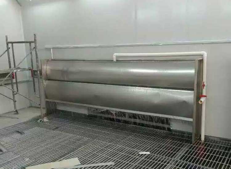 水簾噴漆房由哪幾部分構(gòu)成？
