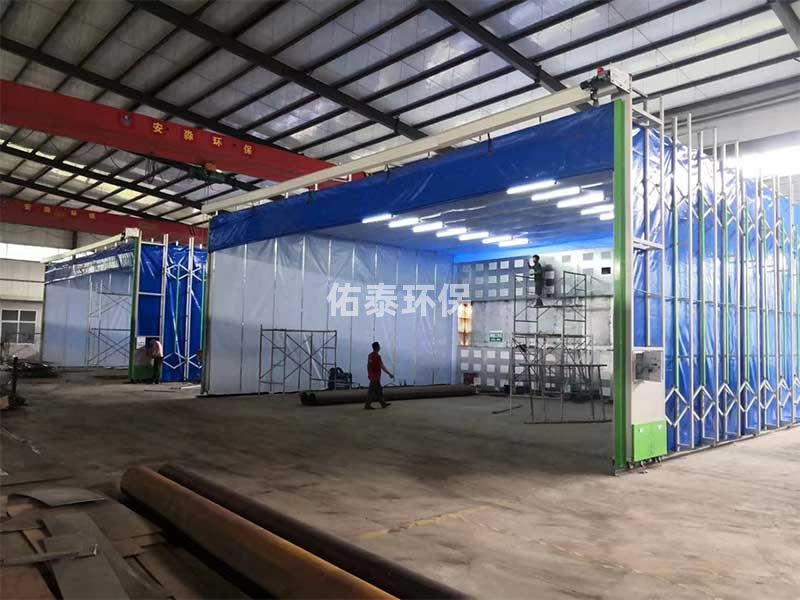 移動伸縮式噴漆房日常使用要注意的問題有哪些？